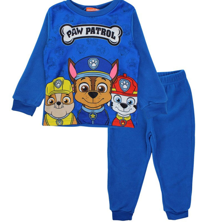 Picture of PAW1936 BOYS PAW PATROL TWO PIECE THERMAL FLEECY PYJAMA